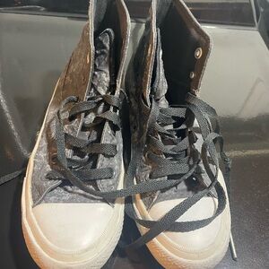 Converse Distressed Gray High-Tops